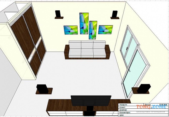 Дизайн проект мебели, квартир, домов Вишневое, Крюковщина Вишневе - зображення 1