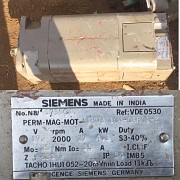 Электродвигатели SIEMENS. PERM-MAG-MOT -1NU3-104 QAH01. 579в. 2000об/мин.27а. 4квт. -3шт. по 6000гр Луцк