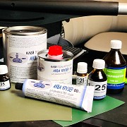 Професійний 2-х компонентний поліуретановий клей ПВХ Аква Крузер для ремонту надувних човнів ПВХ Львів