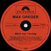 LP Max Greger – Mach Mal Tanztag Вінниця