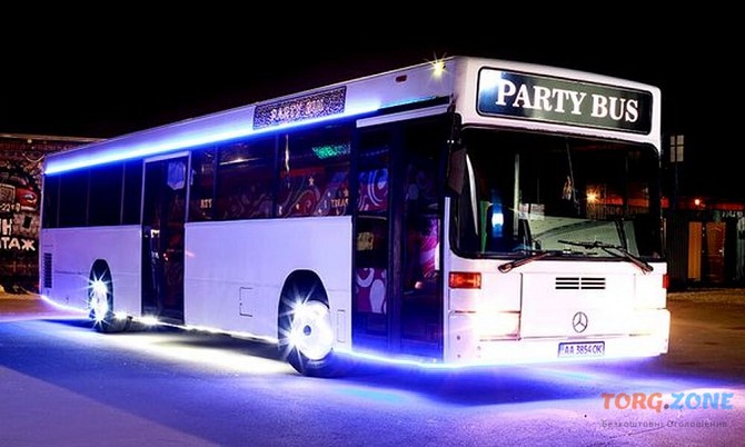 065 Лимузин автобус Party Bus Vegas пати бас прокат Київ - зображення 1