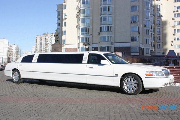 044 Лимузин Lincoln Town Car 120 NEW аренда Київ - зображення 1