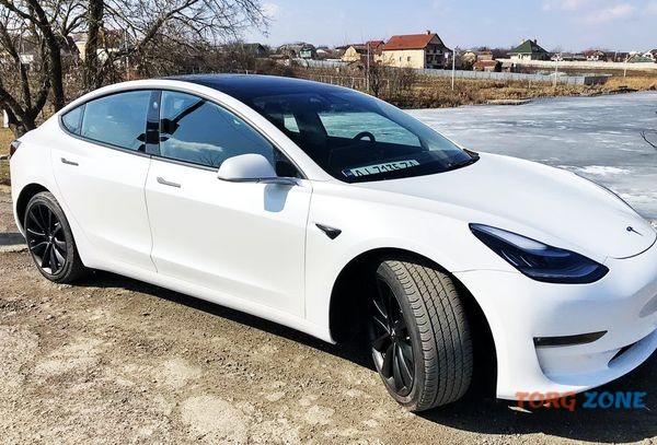 242 Авто на свадьбу Tesla Model 3 (тесла) белая Київ - зображення 1