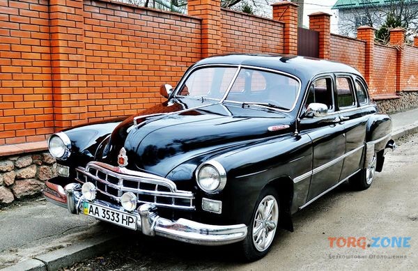 204 Ретро автомобиль ZIM Gaz-12 черный на свадьбу Киев - изображение 1