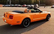 159 Кабриолет Ford Mustang GT оранжевый аренда Киев