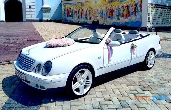 113 Аренда Mercedes W208 clk кабриолет прокат Киев - изображение 1