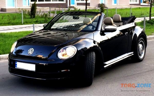391 Кабриолет Volkswagen Beetle черный аренда Киев - изображение 1