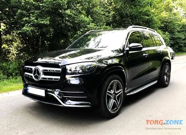 096 Внедорожник Mercedes GLS 350d 2021 год черный аренда Київ - зображення 1