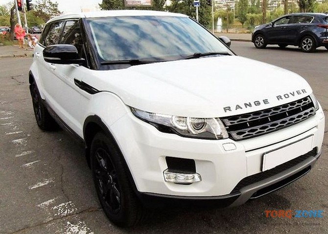 241 Внедорожник Range Rover Evoque white 2013 аренда Киев - изображение 1