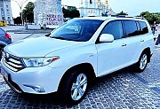 037 Внедорожник Toyota Highlander белая заказать Киев