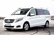 261 Mercedes V class белый прокат аренда на свадьбу Київ
