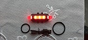 LED ліхтарик передній для велосипеда + задня фара (габарит) Львів