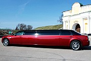 009 Лимузин Chrysler 300C бордовый прокат Киев
