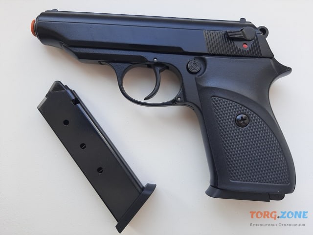 Стартовий пістолет SUR 2608 (чорний) + запасний магазин Київ - зображення 1