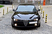 140 Alfa Romeo черная аренда авто Киев