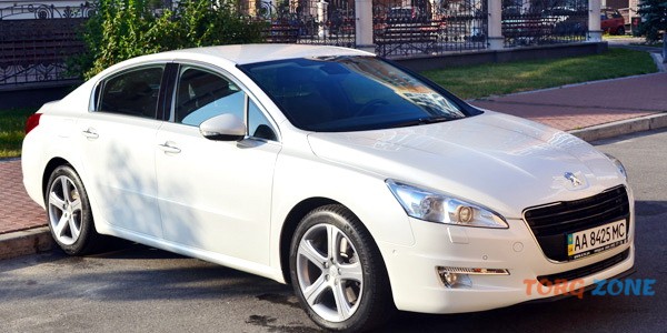 144 Peugeot 508gt белый аренда авто Київ - зображення 1