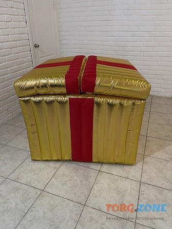 Коробка золотая сценическая декорация Киев - изображение 1