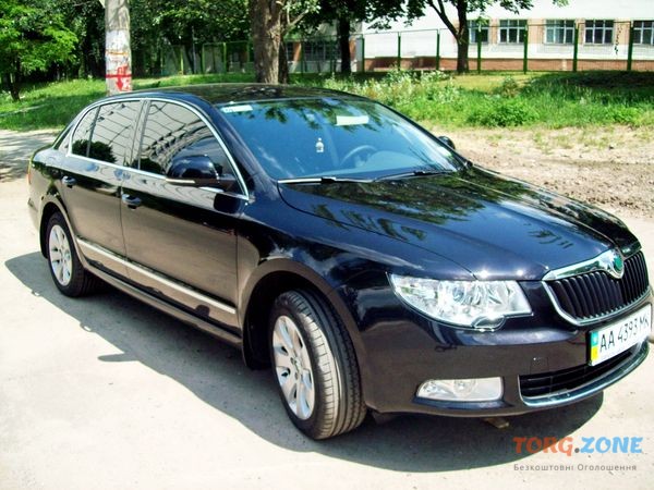 177 Skoda Super B черная аренда авто Київ - зображення 1