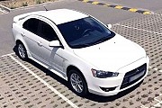 182 Mitsubishi Lancer белый аренда авто Киев