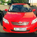 183 Toyota Corolla красная аренда авто Київ