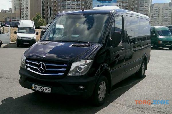 277 Микроавтобус Mercedes Sprinter 316 NEW черный VIP 9 мест Київ - зображення 1