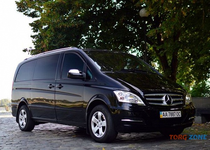 287 Микроавтобус Mercedes Viano black прокат Киев - изображение 1