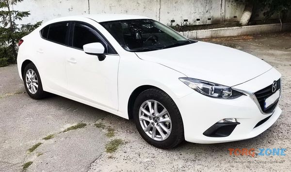 233 Mazda 3 белая заказать на свадьбу Киев цена Київ - зображення 1