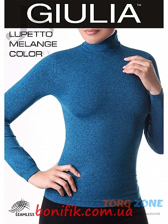 Жіноча меланжева водолазка Lupetto Melange Color Кривий Ріг - зображення 1