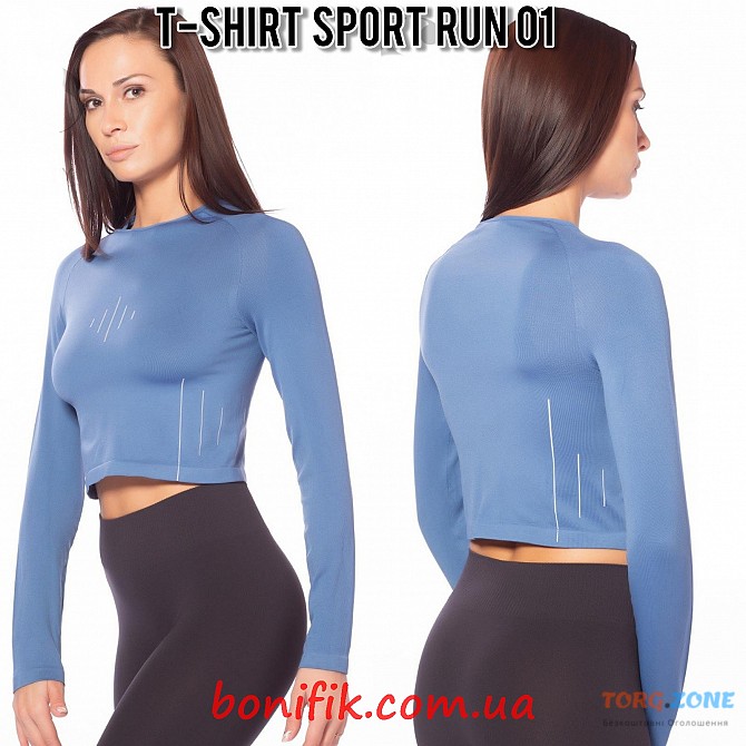 Жіноча футболка з довгим рукавом T-Shirt Sport Run Кривой Рог - изображение 1