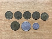 Набір польських монет (1,2,5 злотих; 10 грошей) соц. період Хмельницький