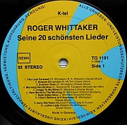 Roger Whittaker - Seine 20 Schönsten Lieder/ 20 самых красивых песен доставка із м.Вінниця