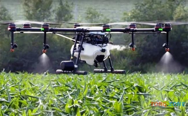 Внесение агрохимии дронами-опрыскивателями Полтава - зображення 1
