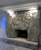 Скала, камень - фактура, рельеф на стену. Дизайн интерьера Київ