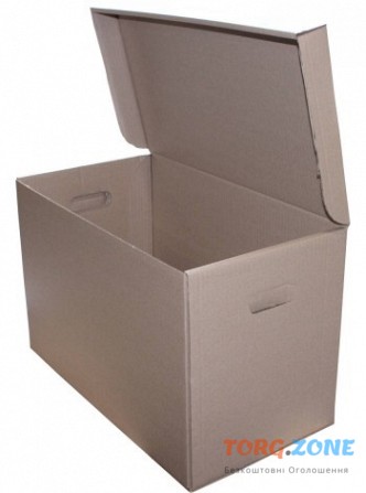 Гофроящики, ящики, гофрокартон, картон, коробки, коробка, лотки, листи Хмельницький - зображення 1