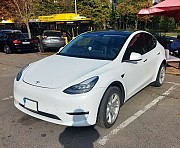 383 Tesla Model Y внедорожник белый аренда авто на свадьбу Київ