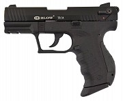 Сигнально-стартовий пістолет BLOW Tr-34, 7+1/9 mm (black/black Grips) add 1 magazine. Київ