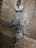 Нагрудний хрест з прикрасами наперсний иерейский крест для священника Стрий