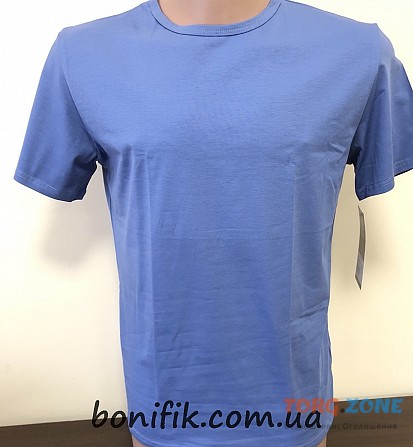 Синя чоловіча спортивна футболка (арт. Ф 950109) Кривий Ріг - зображення 1