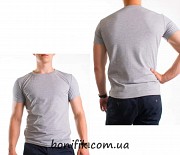 Світло-сіра чоловіча футболка "bono" (арт. Ф 950119) Кривий Ріг