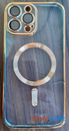 Чохол для iphone 13 pro max магнітний золотистий Новояворівськ - зображення 1