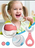 Детская U-образная зубная щетка капа 1-6 та 6-12 лет на 360 Канів