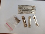 Набір шприци скляні голки металеві ємність для стерилізації доставка із м.Львів