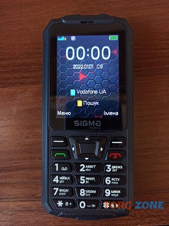 Мобільний телефон Sigma X-treme PR68 Black Львов - изображение 1