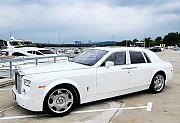 058 Rolls Royce Phantom белый аренда вип авто Київ