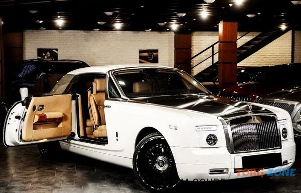 133 Rolls Royce Phantom Coupe белый арендовать с водителем Київ - зображення 1