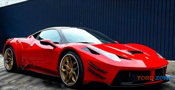 168 Ferrari 458 Italia Prior Design красная аренда Київ - зображення 1