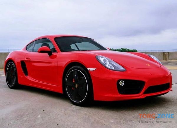 385 Прокат аренда спорткар Porsche 718 Cayman красный Киев - изображение 1