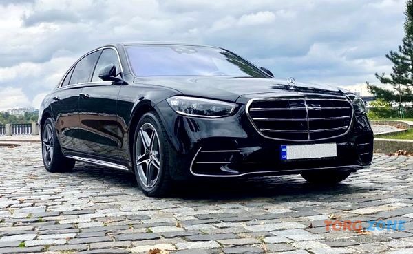 251 Mercedes Benz W223 S560 AMG vip авто прокат аренда Киев - изображение 1