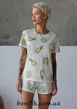 Жіночі комплект піжами з футболкою і шортами "pineapple" (12006) (арт. 1553) Кривий Ріг