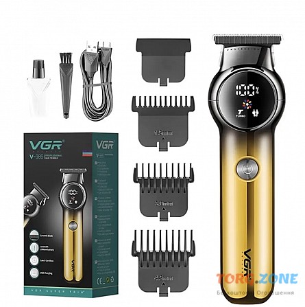 Триммер для стрижки волос и бороды VGR V-989 Gold Одеса - зображення 1